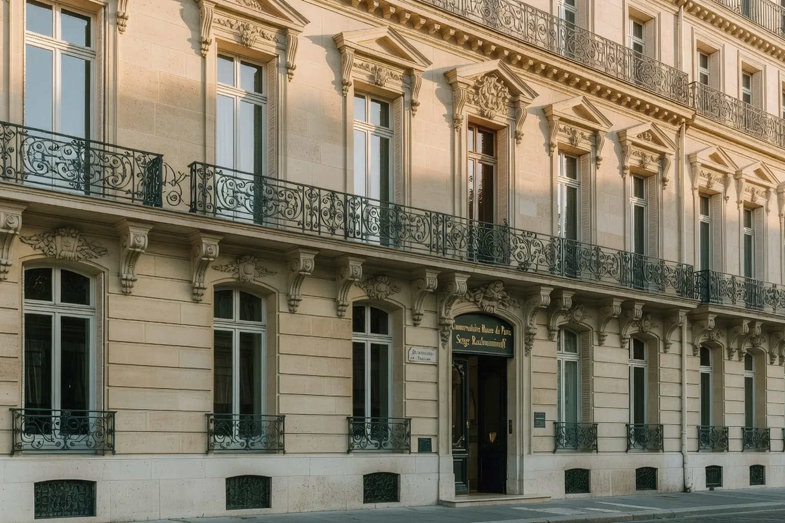 Conservatoire Serge Rachmaninoff de Paris, où Belinsky a débuté à neuf ans